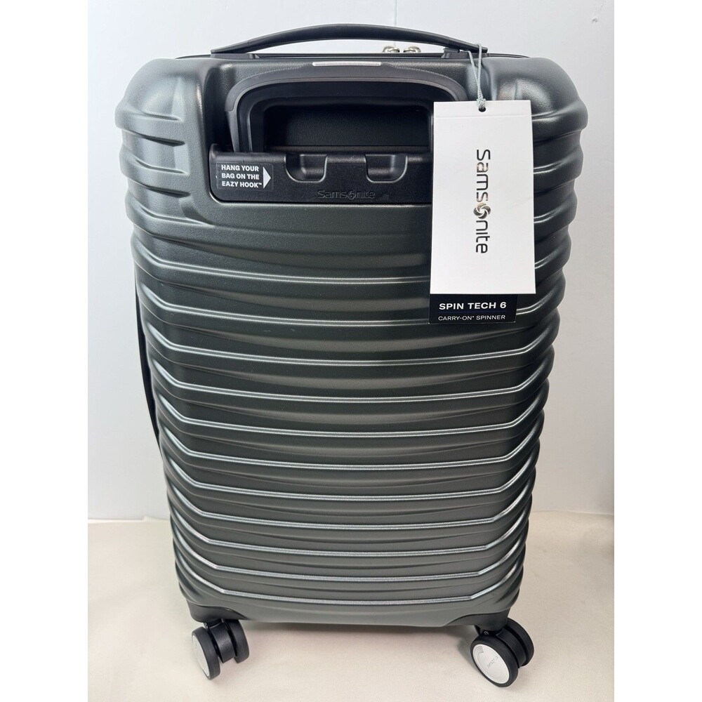 Samsonite Spin Tech 6 Expandable Carry-On Spinner Suitcase Luggage - Picture 5 of 8